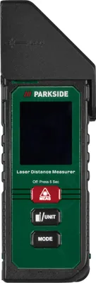 Produktbild von PARKSIDE 5in1 Laserentfernungsmesser Entfernungsmessgerät PLEMM 25 A1 Maßband