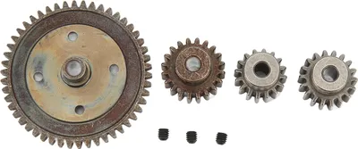 Obrázek produktu pro Sada převodovek pro RC auta 50T kovová hlavní převodovka a 21T 19T 17T pastorek RC náhradní převodovka Combo pro Arrma Typhon 1/8 RC auta