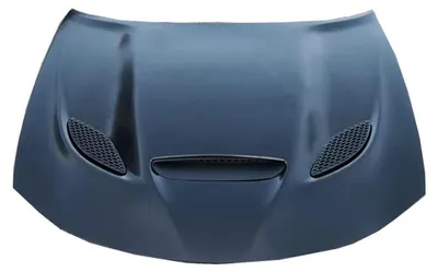 Productafbeelding van Ventilatoren voor de motorkap met luchtinlaten, geschikt voor de Dodge Charger LD, modeljaren 2015-2023.