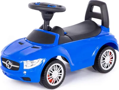 Produktbild von SuperCar Nr. 1 Aufsitzauto mit Hupe (Marineblau)
