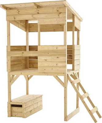 Image de Westmann Maison en bois sur pilotis Wildnis Natur 114x167x205 cm