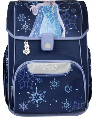 Produktbild von Scooli EasyStart Schulranzen-Set 5-teilig Frozen dunkelblau