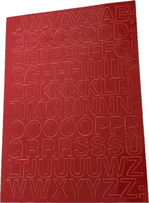 Image de Lettres et chiffres autocollants