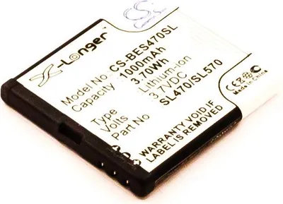 Produktbild von Ersatzakku für Bea-Fon SL470 & SL570 – 3,7V 1000mAh ????????