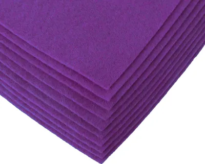 Produktbild von Bastelfilz Bögen 10er-Pack flex Filz A4, Stärke 1,5-2mm, Filzplatte, 50 Farben