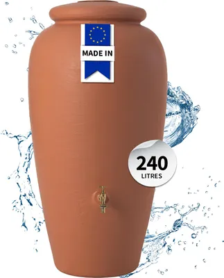 Image de GARANTIA Amphore 240 L terracotta robinet vendu séparément - Design élégant et volume généreux