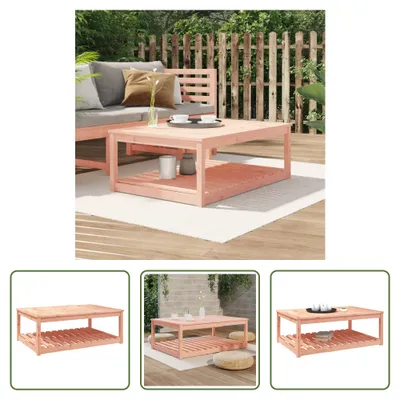 Produktbild von The Living Store Gartentisch 121x82,5x45 cm Massivholz Douglasie