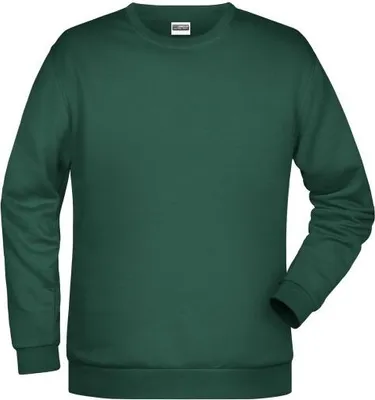 Produktbild von Klassisches Rundhals Sweatshirt für Herren dark-green, Gr. L