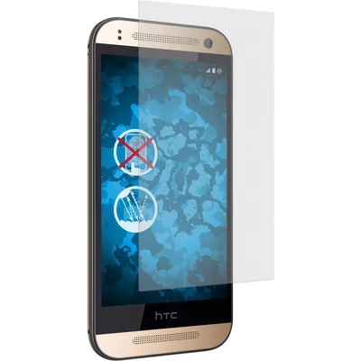 Produktbild von 2er-Pack PhoneNatic Displayschutzfolien matt  kompatibel mit HTC One Mini 2