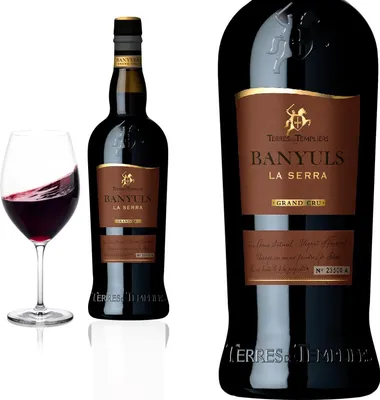 Produktbild von 6er Karton 2015 Banyuls Grand Cru La Serra lieblich von Terres des Templiers - Rotwein