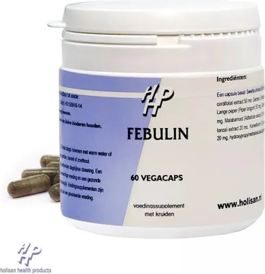 Produktbild von Holisan - Febulin - 60 Kapseln