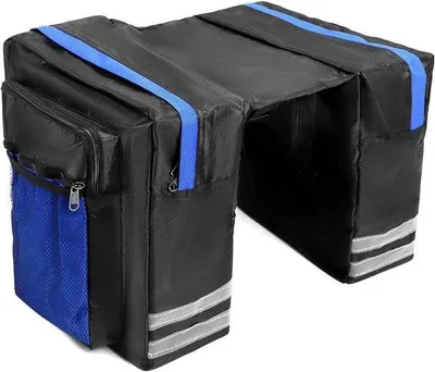 Productafbeelding van Fietsbagage Tas voor Bagagedrager met Reflectoren