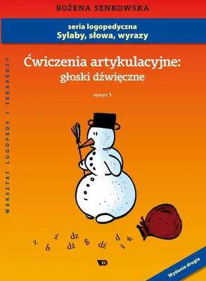 Zdjęcie produktu dla Ćwiczenia artykulacyjne Zeszyt 5 Głoski dźwięczne