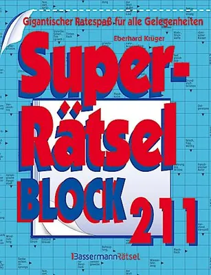 Immagine prodotto di Superrätselblock 211 (5 Exemplare à 4,99 EUR)