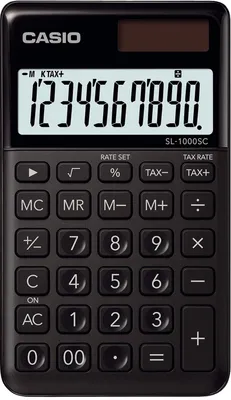 Zdjęcie produktu dla Casio SL-1000SC-BK Casio SL-1000SC-BK czarny