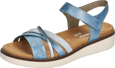 Produktbild von Remonte Damen Sandale Komfort und Eleganz mit einem Hauch von Glamour D2058, Größe:40 EU, Farbe:Blau