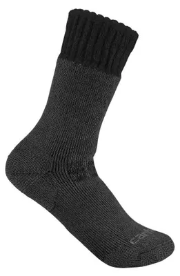 Produktbild von Carhartt SYNTHETIC WOOL BLEND BOOT SOCK SB6600M, Farbe:black, Größe:XLG