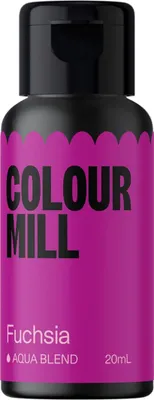 Produktbild von Colour Mill Aqua Blend Lebensmittelfarbe Fuchsia 20 ml