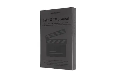 Produktbild von Moleskine Passion Journal - Film & TV, Large/A5, Dunkelgrau