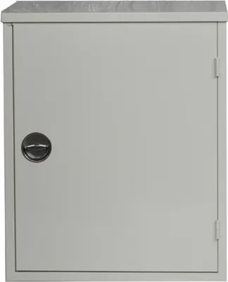 Produktbild von 2er Stahlblechschutzschrank Schutzkasten für 6Kg Feuerlöscher, weiß