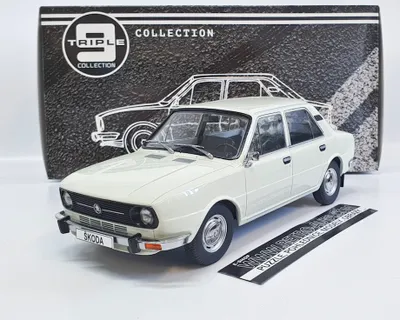 Obrázek produktu pro Škoda 105 L (1977) Bílá Ledová 1:18