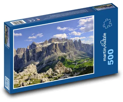 Obrázek produktu pro Puzzle 500 Italské Alpy, Dolomity - martinpuzzle