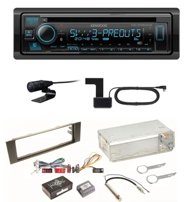 Produktbild von Kenwood KDC-BT950DAB Bluetooth Digitalradio CD Einbauset für Audi A3 8P 8PA