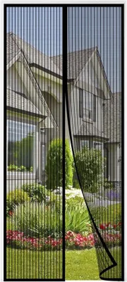 Produktbild von Famanu Fliegengitter für Balkontüren 100x220cm - Einfache Montage