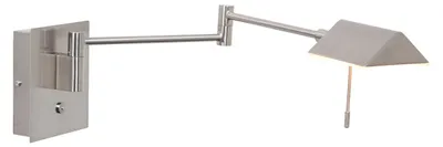 Immagine prodotto di Steinhauer - lampada da parete - Retina - acciaio - metallo - lampada da letto - LED - 3402ST