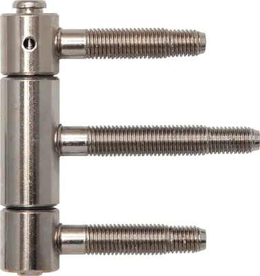 Zdjęcie produktu dla Zawias Herkula, 3-częściowy, z zatrzaskiem, ø 22 mm, stal niklowana