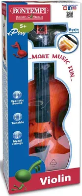 Immagine prodotto di Violino Violino in legno di Bontempi Violino giocattolo per bambini Strumento musicale