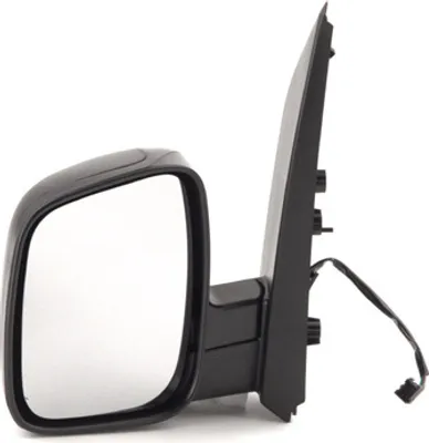 Produktbild von Außenspiegel passend für Citroen Nemo 02/2008- links Fahrerseite schwarz 735460571 00008153VJ 8153VJ 71765348 71765390 735462099 8151QW Johns
