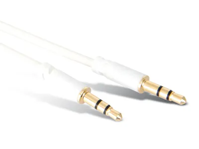 Produktbild von 3,5 mm Klinke-Verbindungskabel, vergoldet Klinke 3,5 mm Stecker (3-Pin, stereo) > Klinke 3,5 mm Stecker (3-Pin, stereo)