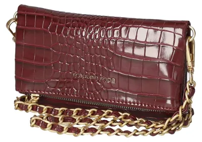 Produktbild von Fräulein Frida Damen Abendtasche Rot Synthetik Größe: One Size