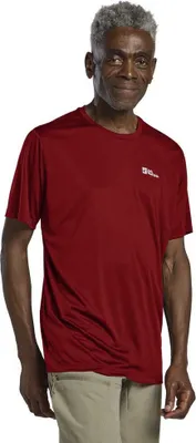 Produktbild von Jack Wolfskin Tech Kurzarm-t-shirt Rot S Mann Rot S