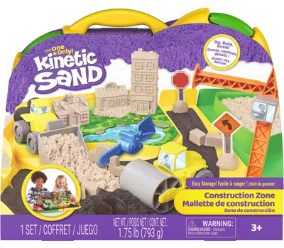 Zdjęcie produktu dla Kinetic Sand 6075775, Wielobarwny, Chłopak, dziewczyna, 3 lat(a), Plastik, CE, 1,13 kg