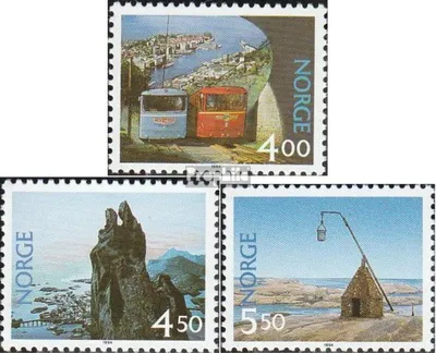 Produktbild von Briefmarken Norwegen 1994 Mi 1156-1158 (kompl.Ausg.) postfrisch Tourismus