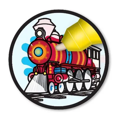 Produktbild von Melissa & Doug - Water Wow Wassermalbuch Fahrzeuge mit Spiralbindung und Wasserstift, 4 Motivseiten, Stift auffüllbar, Für Kinder ab 3 Jahren