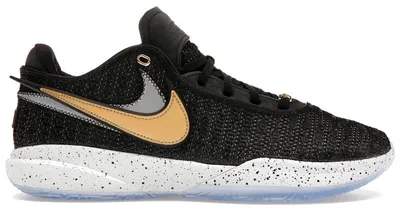 Produktbild von Nike LeBron 20 Black Metallic Gold - EU 47