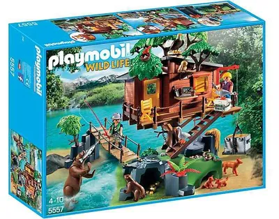 Produktbild von PLAYMOBIL Wild Life Abenteuer-Baumhaus, Baumhaus, 4 Jahr(e), Mehrfarbig, Kunststoff