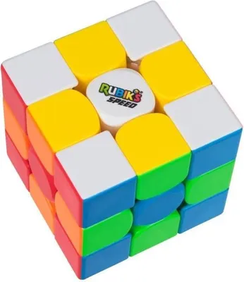 Produktbild von Rubik's Speed Cube 3x3 Magnetisch, Vor-geschmiert, Verbesserter Mechanismus, Verbesserte Rotationsgeschwindigkeit, Ab 8 Jahren