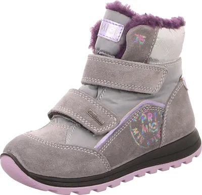 Produktbild von Primigi Gore-Tex Baby GTX Kleinkinder Winterstiefelette Grau/Lila (Grigio), 48540-44