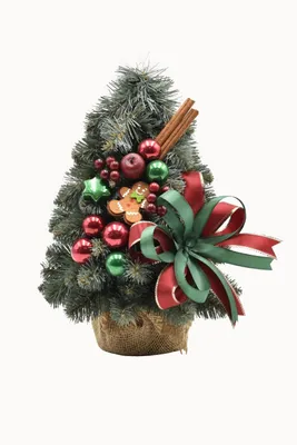 Zdjęcie produktu dla PINUS COMPANY | Choinka CASA VERDE - 30 cm - Srebrna - Ręcznie wykonana - Świąteczna elegancja