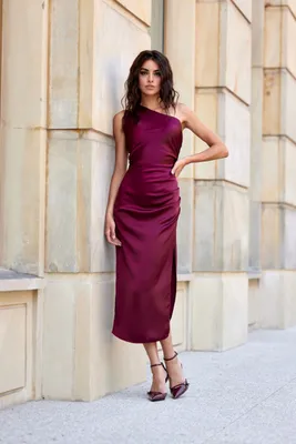 Produktbild von Roco Midikleid für Frauen Celine bordo 34