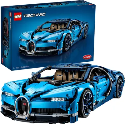 Produktbild von LEGO 42083 Technic Bugatti Chiron, Modellbausatz für Erwachsene, Bauset für ein Sportwagen Modellauto, Sammlermodell für Fortgeschrittene