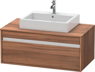 Produktbild von Waschtischunterbau KETHO 550x1000x426mm nussbaum natur nussbaum natur