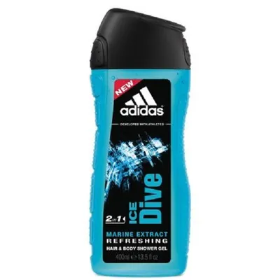 Zdjęcie produktu dla Adidas, Ice Dive, Żel pod prysznic dla mężczyzn, 400 ml