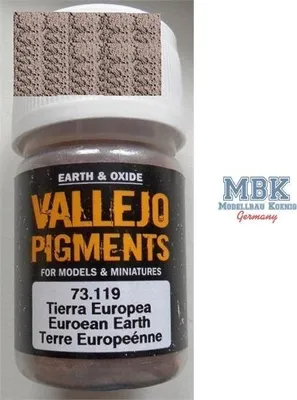 Image de Vallejo Pigmente European Earth 73.119 30ml