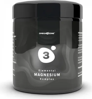 Produktbild von omega3zone Magnesium Komplex aus Bisglycinat, Taurat und Malat | 120 Kapseln