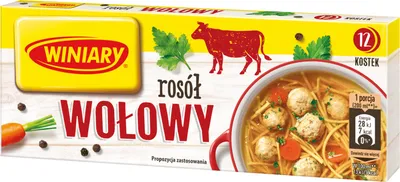 Zdjęcie produktu dla Rosół wołowy WINIARY 120 g